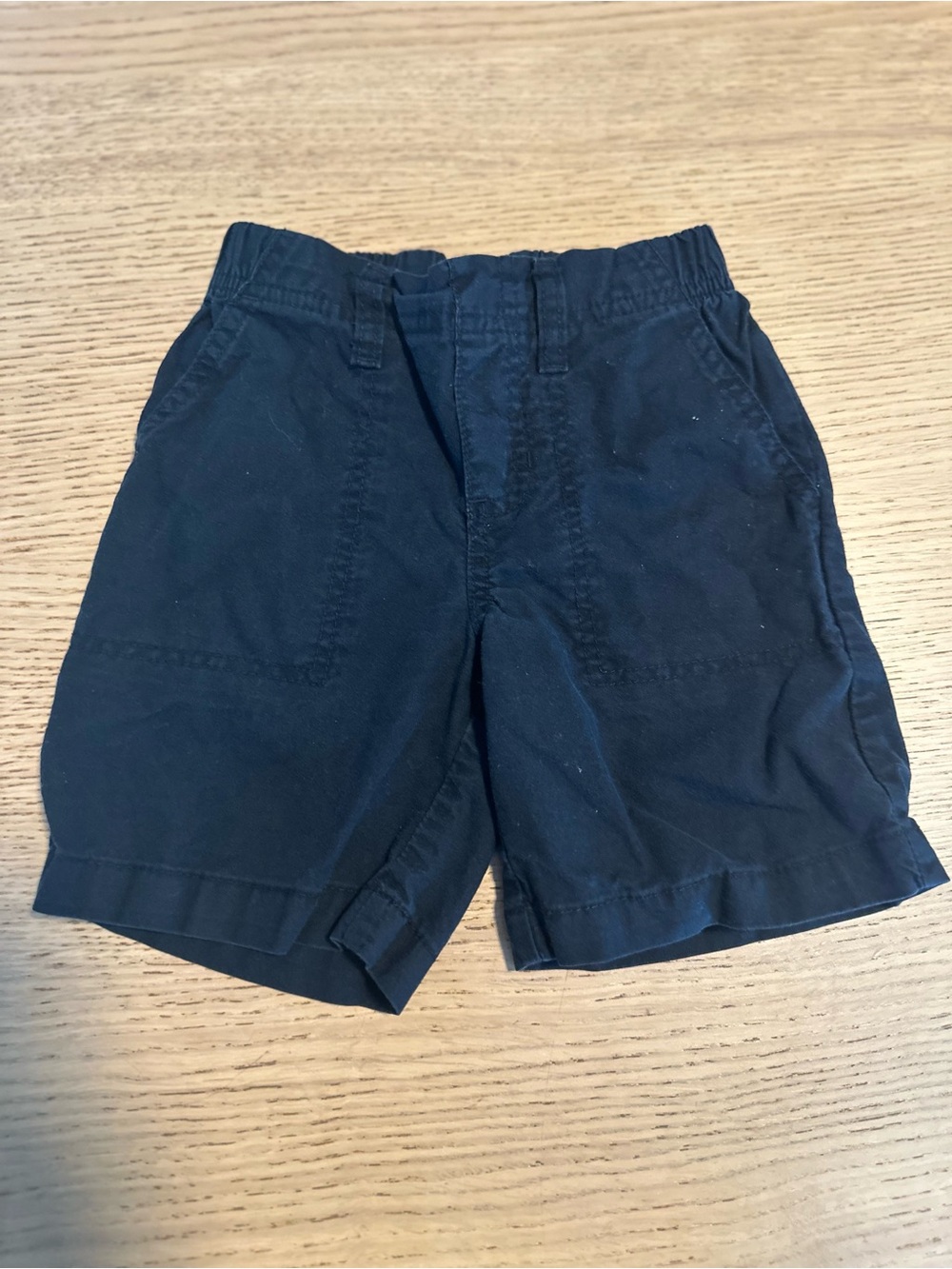 Gymboree Boys Navy Flat Front Cotton Shorts